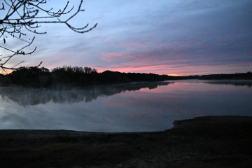 Lever du jour sur le lac de Thoux Saint-Cricq