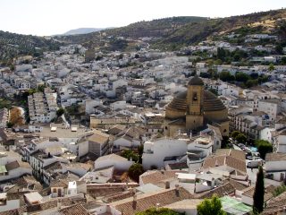 Montefrio - vue depuis la SdB de la maison trogoldyte